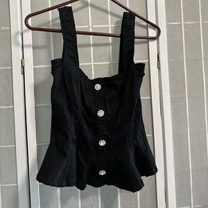 GUESS formal black top size XS